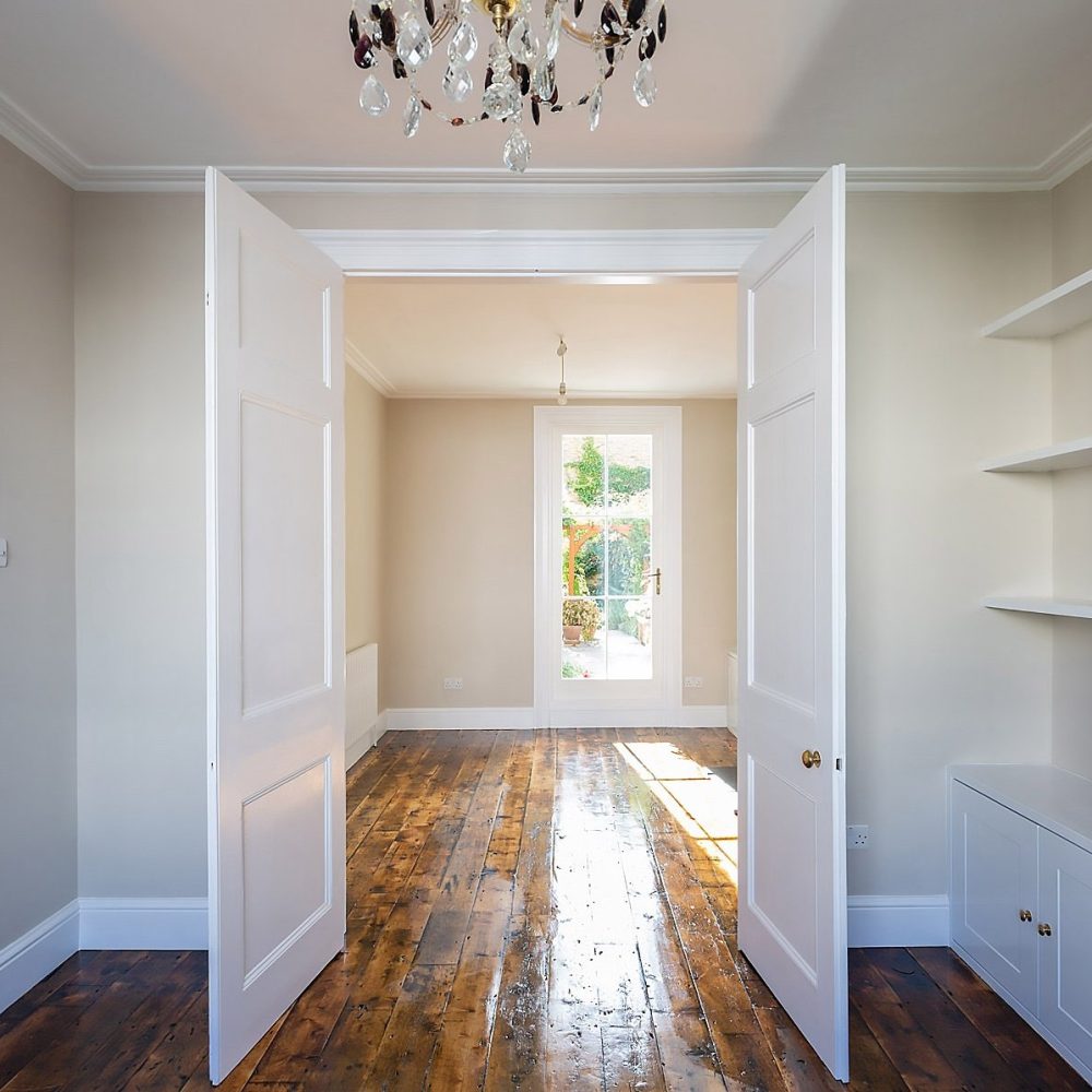Victorian home renovation in Greenwich SE10 with reclaimed flooring