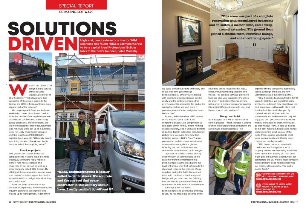 Solutions Driven – S&M Solutions Ltd, Design and Build Contractors London